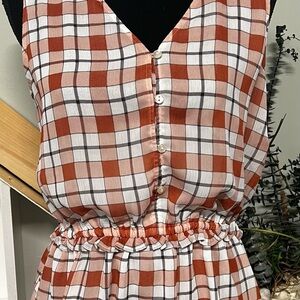 Ann Taylor Factory Plaid Dress